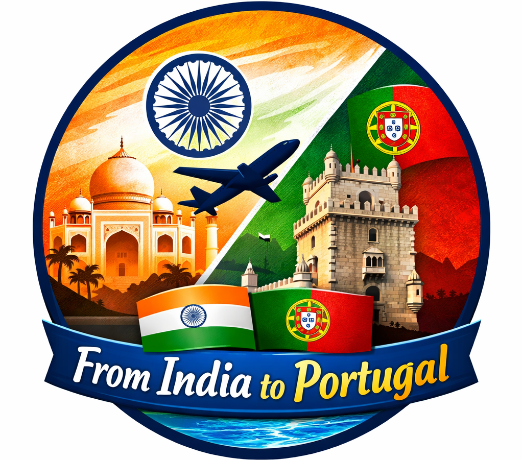 From India to Portugal 🇮🇳➡️🇵🇹